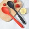 Em estoque Colher de Silicone Tudo-em-Um Colher de Arroz Estudante Crianças Colher de Arroz de Silicone Colher de Silicone Grande Portátil