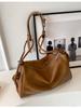 Bolsos Retro de Gran Capacidad para Mujer Otoño e Invierno 2025 Nuevo Popular Popular Versátil Bolso Cruzado de Moda Bolso de Hombro Debajo del Brazo