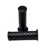 Accesorios para Motocicleta Cg125 Puños Universales Retro para Manillar Puños de Manillar de Goma con Forma de Diamante para Vehículo Eléctrico