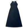 En stock haveriHa [Serie] Diseño Nicho Joker Temperamento Clásico Slim Trapeador Vestido Negro Textura