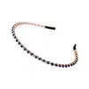 Diadema de Cuentas de Cristal de Primavera Estilo Coreano para Adultos, Accesorio para el Cabello Antideslizante para Lavar la Cara con Pedrería al por Mayor Diadema de Pedrería