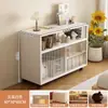 Estantería de almacenamiento, mueble bajo de pie, armario de rejilla, mueble de ocho compartimentos multicapa para uso doméstico, armario de almacenamiento para estudiantes, estantería de almacenamiento