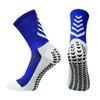 Meias de futebol transfronteiriças, meias esportivas de cano médio masculinas, meias de corrida, antiderrapantes, fundo de toalha espessado de silicone, resistente ao desgaste e absorvente de suor
