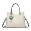 Colgante de Azulejo Incrustado Bolsa de Regalo 2025 Nueva Bolsa de Cuero tipo Canguro para Viajes para Mamá Bolso de Mano de Alto Valor para Mujeres