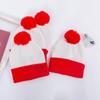 Halloween chapéu vermelho Natal chapéu pele bola malha chapéu acrílico lã chapéu fabricantes gorro chapéu personalizado