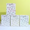 Bolsa de Papel para Regalo Bud White Card en stock Venta al por Mayor Comercio Exterior Especial para Bolsos Bolsa de Regalo Flor Bolsos