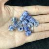 Cuentas sueltas cilíndricas de agujero grande de 9 mm accesorios hechos a mano para bricolaje cuentas de tubo redondo ágata de cristal cuentas de agujero grande accesorios para collares y pendientes