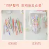 Porta-canetas de Acrílico Transparente Cola Cremosa DIY Caixa Organizadora de Mesa Balde para Armazenamento de Pincéis de Maquiagem DIY Acessórios Feitos à Mão
