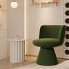 Sofá Individual Estilo Crema Sala de Estar Área de Descanso Recepción Negociación Salón de Uñas Dormitorio Tocador Silla Sofá Giratoria