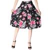 Culottes de verano para personas de mediana edad y mayores, pantalones finos de cintura elástica alta para madre, pantalones de seda de hielo para mujeres de mediana edad y mayores