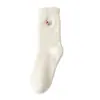Calcetines de Peluche Otoño e Invierno para Mujer de Media Pantorrilla Calientes de Felpa Espesados Lindos Mullidos para el Suelo