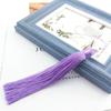Pérola borla orelha pendurada diy dobrável ventilador acessórios estilo retrô estilo chinês fan tassel com contas requintado Hanfu Ice Silk