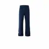 Calça Jeans Casual de Corte Reto Azul Klein para Homens, Calça de Verão Masculina com Toque Relaxado, Marca Tendência, Modelagem Solta, Versátil, Estilo Fino, Fresca e Estilosa