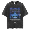 Estilo Lavable Transfronterizo Camiseta Popular de Anime con Estampado Individual de Heisei Zentyu, Camiseta Unisex, Camiseta de Tallas Grandes Original