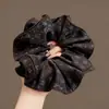 Elástico de Cabelo Estilo Relaxado, Acessório de Cabelo Grande Estilo Coreano, Prendedor de Cabelo de Luxo para Meninas, Corda de Cabelo, Elástico de Cabelo, Acessório de Cabelo