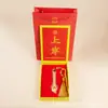 Éxito en los Exámenes del Monte Wutai, Colgante de Borla con Lámina de Oro, Regalo Inspirador para Exámenes de Ingreso a Secundaria y Universidad, Venta al por Mayor