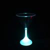 Vaso de cóctel/taza de helado/copa de vino tinto/copa de champán con luz LED emisora de luz/vaso de vino emisora de luz/suministros de bar
