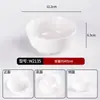 Conjunto criativo de tigelas pequenas de melamina para uso comercial, adequado para refeitórios escolares, tigelas de macarrão, pratos de arroz frito, restaurantes de fast food, tigelas de arroz e tigelas de sopa.