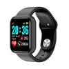 D20/Y68 pulseira inteligente nova frequência cardíaca pressão arterial monitoramento tela colorida saúde bluetooth esportes pedômetro inteligente