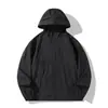Ropa de Protección Solar para Montaña, Ropa para la Piel para Hombre, Visera Removible de Vinilo, Ropa de Protección Solar para Mujer, Chaqueta Impermeable y Anti-UV, Cortavientos