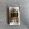 Hisopos de algodón de doble punta para aplicación y eliminación de maquillaje, hisopos de algodón desechables para uso doméstico, limpieza de oídos e higiene general
