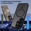 Adequado para Samsung S25Fe S25Edge S24Ultra Capa Magnética com Toque de Pele S23 S21 Capa Protetora Dois em Um