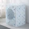 Funda para lavadora PEVA con tapa abatible, impermeable y a prueba de polvo, funda para electrodoméstico, protección de textiles para el hogar, duradera y ecológica