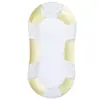 Colchonete Flutuante Inflável Dobrável Borboleta Sonhadora Piscina Cama Flutuante Listrada Rede para Brincar na Água Cadeira de Sol Individual Colchonete Flutuante