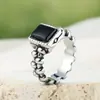 Europa y Estados Unidos anillo de nicho transfronterizo anillo de dedo de lujo anillo con sensación de calidad al por mayor en vivo
