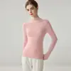 Llegada Nueva 2026 Suéter Base de Cachemir 100% para Mujer, Cuello Semi Alto, Corte Ajustado, Capa Base de Cachemir Puro, Otoño Invierno