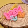 Estilo europeu em relevo flor Vine Lace Leaf silicone molde bolo borda decoração fondant molde de cozimento de argila
