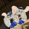 Acessório de cabelo de pelúcia Zootopia elástico de cabelo Nick Wilde Judy corda de cabelo desenho animado fofo franja clipe lateral