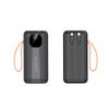 Power Bank Móvel Inteligente Novo com Display Digital de Grande Capacidade Certificado 3C 22.5W Super Carregamento Rápido com Fio