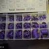 Suministro Directo de Fábrica caja de reparación de anillos tóricos tipo compresor de aire acondicionado de automóvil traje combinado de anillos de sellado de caucho de nitrilo hidrogenado