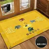 Felpudo de Buena Fortuna para Entrada Interior, Alfombra Resistente a la Suciedad y Absorbente de Polvo, Fácil de Limpiar, Alfombra Decorativa para Pasillo y Sala de Estar, Alfombra Absorbente de Agua