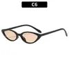 2026 Nuevas Gafas de Sol de Moda Europeas y Americanas con Montura Pequeña Estilo Ojo de Gato, Gafas de Sol Elegantes y Versátiles de Moda para Comercio Transfronterizo