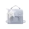 Mochila de Moda Estilo Coreano para Mujer 2026 Nueva Simple Diseño de Nicho Mochila Escolar para Estudiante Mochila Pequeña Casual para Viajes