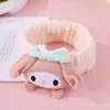 Versión Coreana Diadema Dulce Sanrio Para Lavarse la Cara Venta al por Mayor Franela Kuromi Perro Canela Melody Diadema