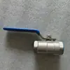 Válvula de Bola de Dos Piezas de Acero Inoxidable 304 Q11F-16P Válvula de Bola de Dos Piezas con Rosca Interna