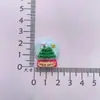 Nuevos Adornos Creativos Hechos a Mano de Dibujos Animados para el Hogar de Navidad Accesorios Pegamento de Crema Accesorios de Resina Materiales Venta al Por Mayor