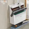 Fábrica Mingxiu Juego de escoba y recogedor Escoba para el hogar Combinación de escoba Varilla telescópica Plegable Almacenamiento de pie Escoba