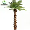 Coqueiro Falso Coqueiro Grande Tropical Outdoor Árvore Artificial para Paisagismo Planta Verde Arranjo de Paisagismo Palmeira Falsa Interna