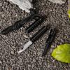 Cuchillo multifuncional portátil herramienta de camping al aire libre portátil silbato de fuego cuchillo abridor de botellas de salvamento abrelatas cuchillo de té