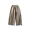 Pantalones Casuales de Pierna Ancha Retro Vintage Yidao 2026 Primavera Nuevos para Hombre, Pantalones Rectos de Ajuste Holgado de Alta Gama