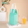 Bolsas Térmicas Descartáveis Não Tecidas Prontas, Bolsas Personalizadas para Catering, Sacolas de Mão para Churrasco, Chá de Leite, Café e Bebidas Geladas