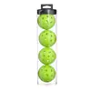 Juego de Cubeta de Pickleball de Cuatro, Pelotas de 40 Hoyos, Pelotas Moldeadas por Inyección de 74 mm, Pelotas de Práctica para Club, Al por Mayor, Disponible en Múltiples Colores