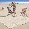 Esteira de Praia Transfronteiriça, Secagem Rápida, Repelente à Água, Tapete à Prova de Umidade, Esteira de Piquenique ao Ar Livre, Cobertor de Acampamento