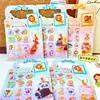 Pegatinas de Agitador de Dibujos Animados Rellenas de Agua Pegatinas de Arena Líquida 3D Regalo Decorativas DIY Pegatinas Divertidas 3D Venta al por Mayor