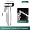Kit Pistola de Spray para Vaso Sanitário de Aço Inoxidável 304 Pistola de Água Pressurizada Lavadora Limpeza Vaso Sanitário Bico Lavador de Vaso Sanitário