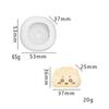 Molde de Silicona para Apretar Dibujo Animado Cachorro Bizcocho Animalito Muñeca Linda Forma de Animal Galleta Tostada DIY Molde de Silicona para Apretar